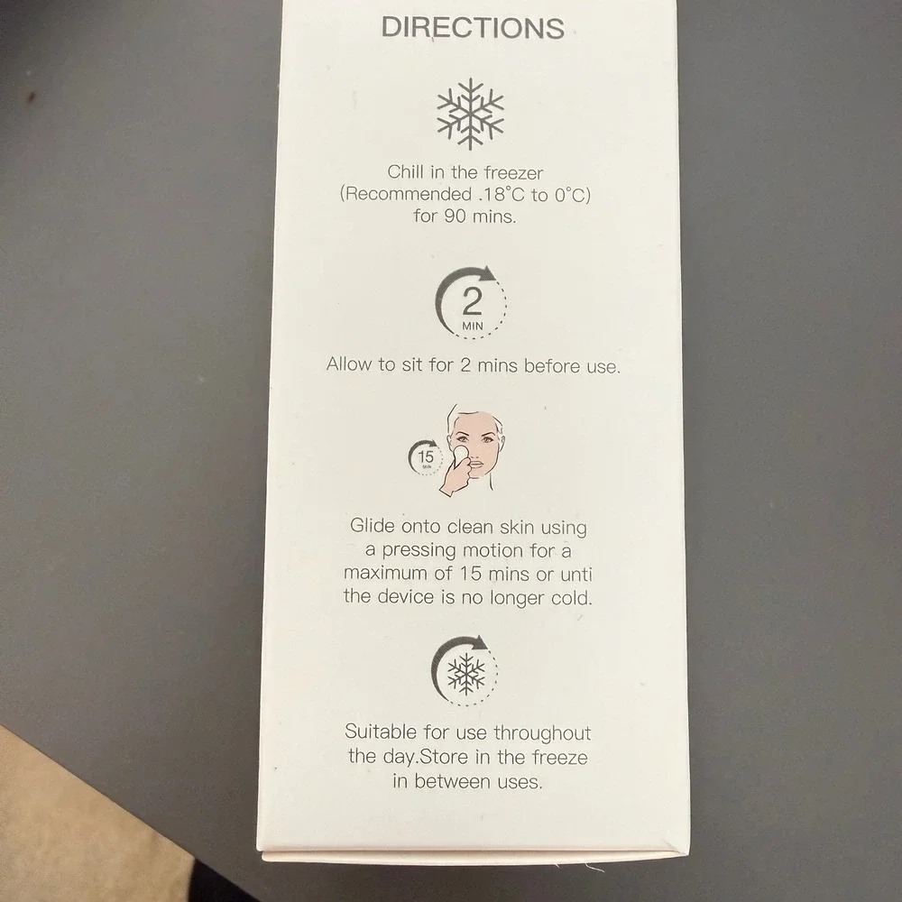 Skin Inc Cryo Ice Sake‎ Roller Facial Tool – Depuff & Sculpt New Sealed